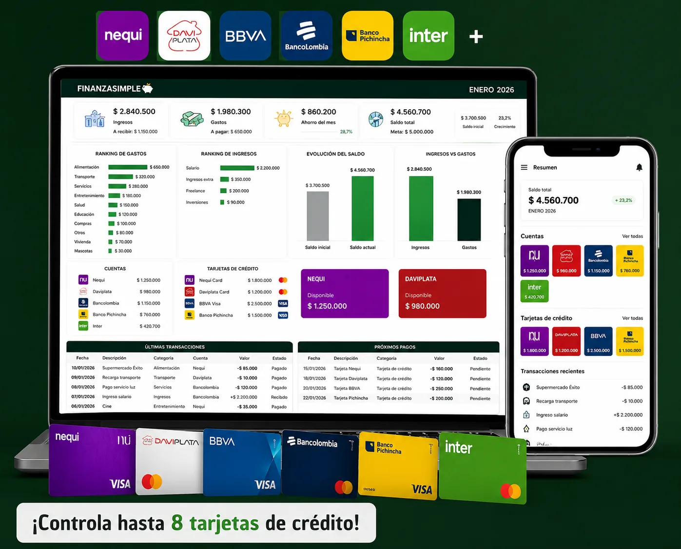 Mockup Planilla Completa