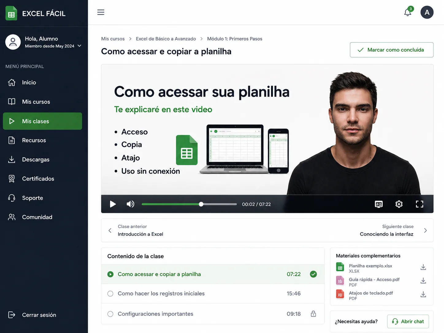 Videos de uso